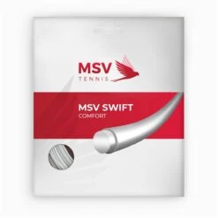 MSV Tennissaite Swift (Kontrolle+Spannungskonstanz) Weiss 12m Set