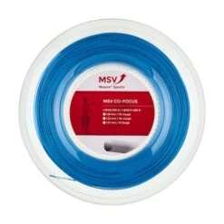 MSV Tennissaite Co Focus (Haltbarkeit+Kontrolle) Hellblau 200m Rolle