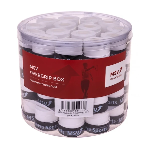 MSV Overgrip Cyber Wet Weiss 60er Box