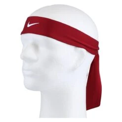 Nike Stirnband Dry Weinrot/weiss - 1 Stück