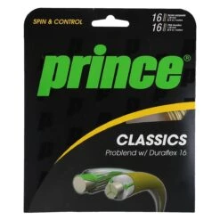 Prince Tennissaite Pro Blend Mit Duraflex Hybrid (Haltbarkeit+Kontrolle) 6,1+6,7m Set