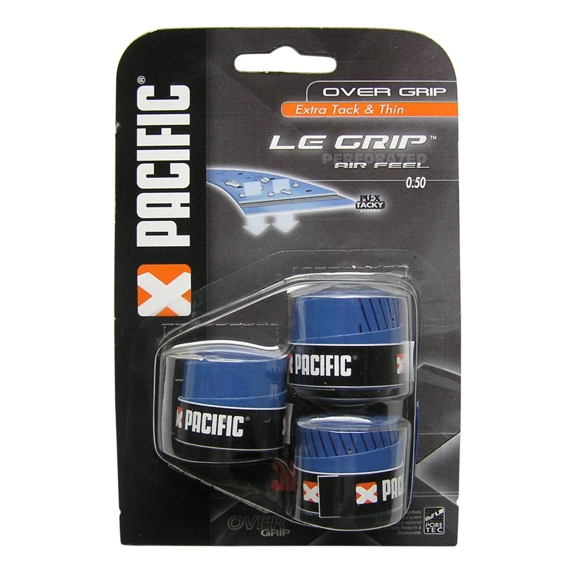 Pacific Overgrip Le Grip Airfeel 0.5mm Blau 3er