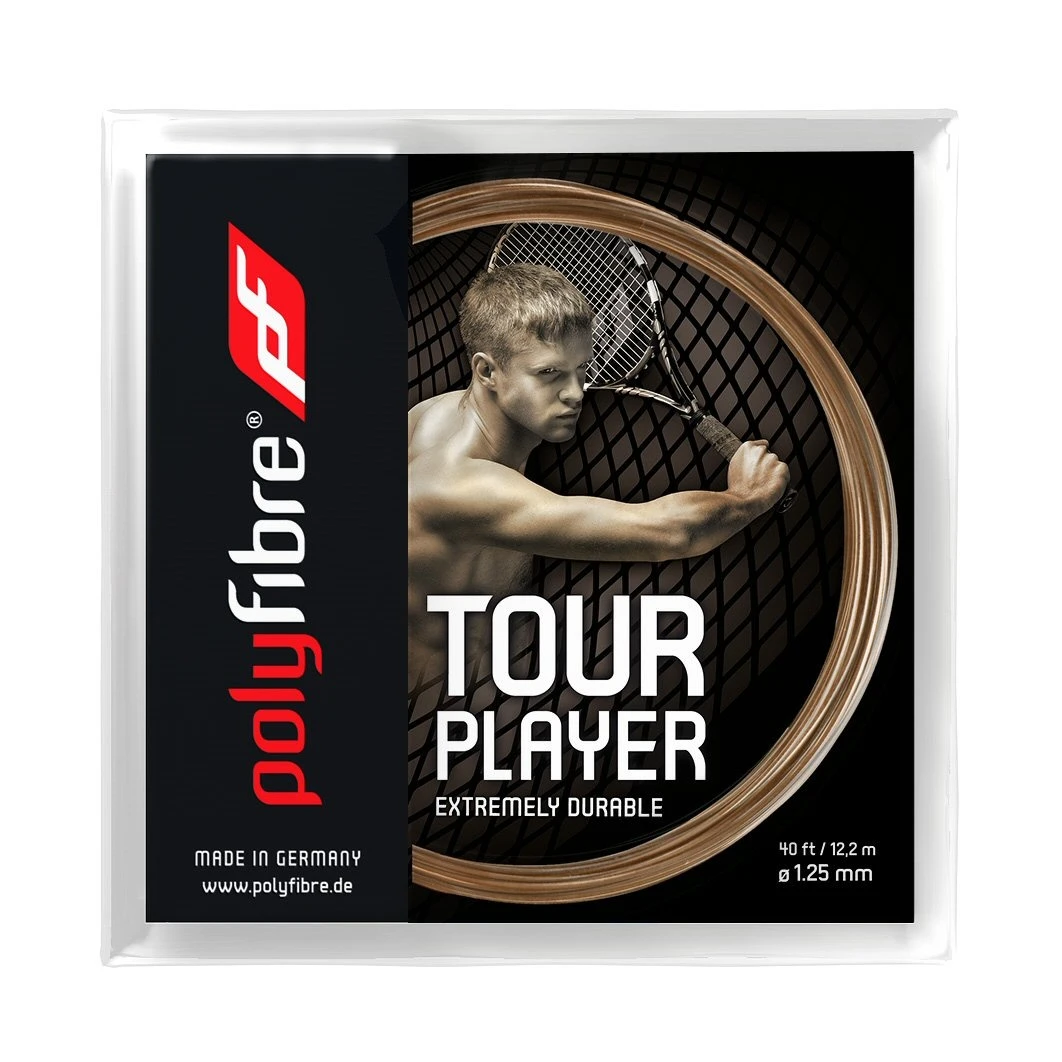 Polyfibre Tour Player 1.25 Natur Tennissaite