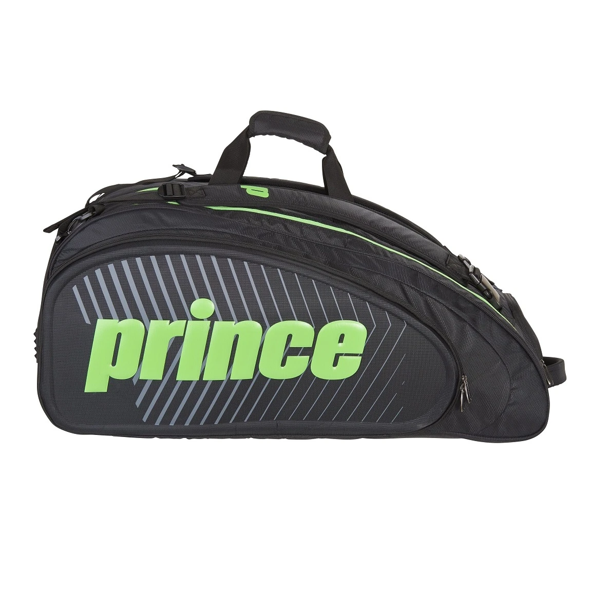 Prince Racketbag (Schlägertasche) Tour Slam Schwarz/grün 12er – Bild 6