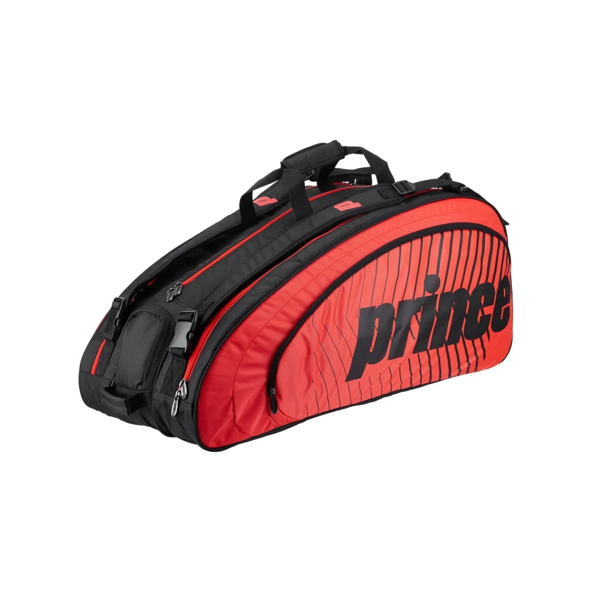 Prince Racketbag Tour Challenger Rot/schwarz 12er – Bild 3