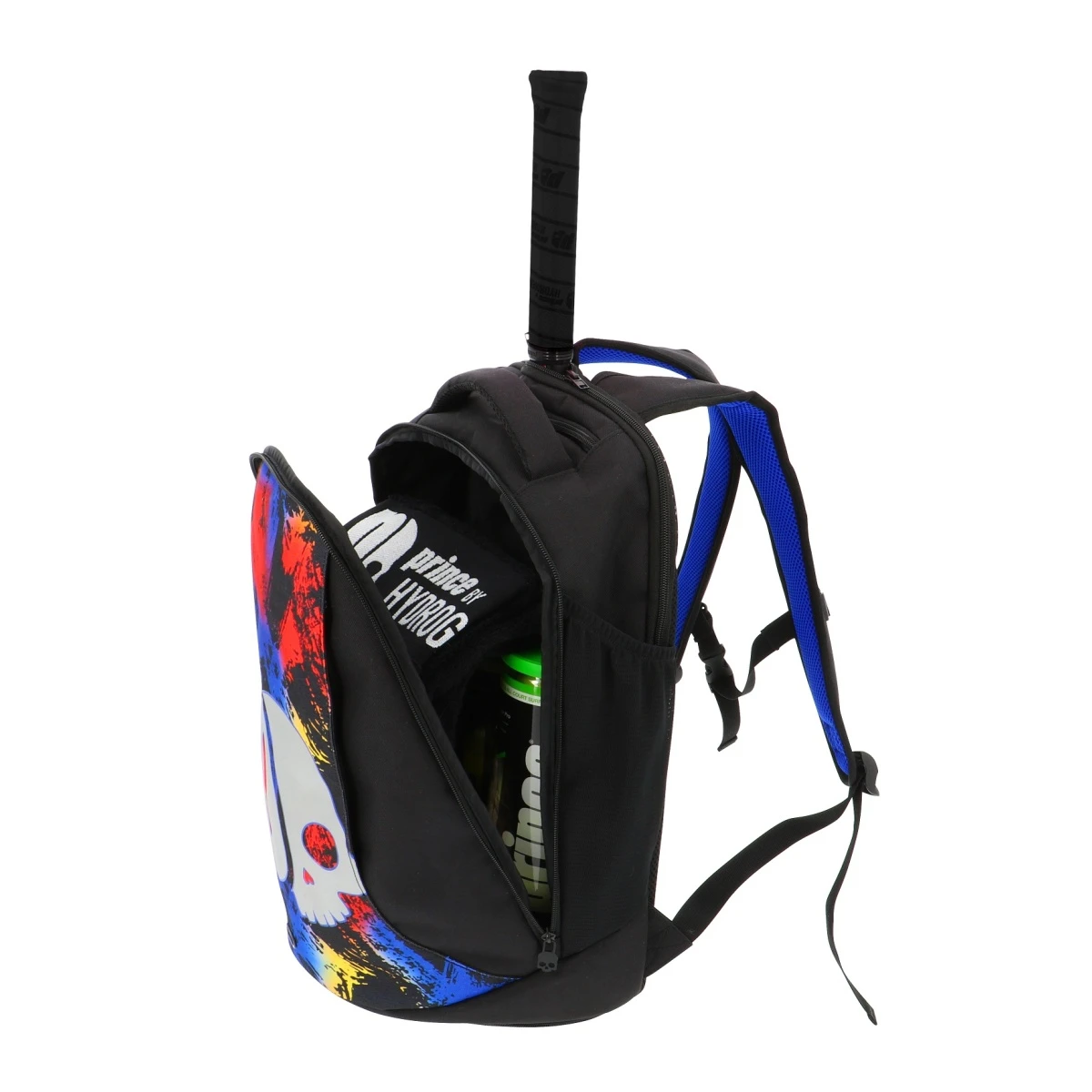 Prince Rucksack Random 2022 Schwarz/rot/blau - Haupt- Und Schlägerfach – Bild 2