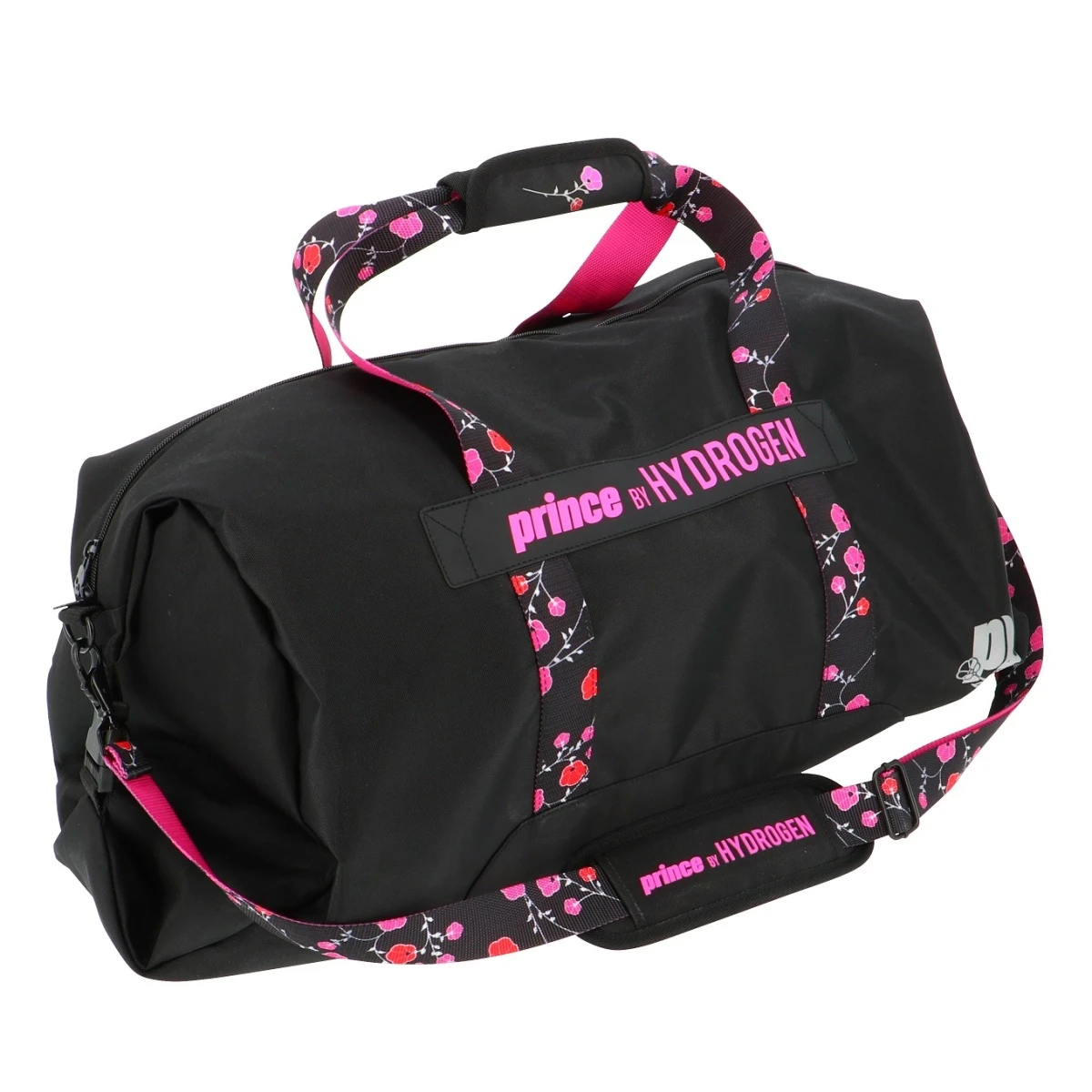 Prince Sporttasche Lady Mary Duffel 2022 Schwarz/pink - 75x23x23cm - 1 Hauptfach