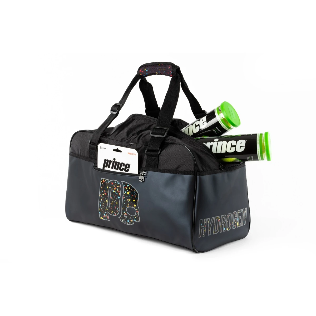 Prince By Hydrogen Sporttasche Spark Duffel (Hauptfach) Schwarz – Bild 4