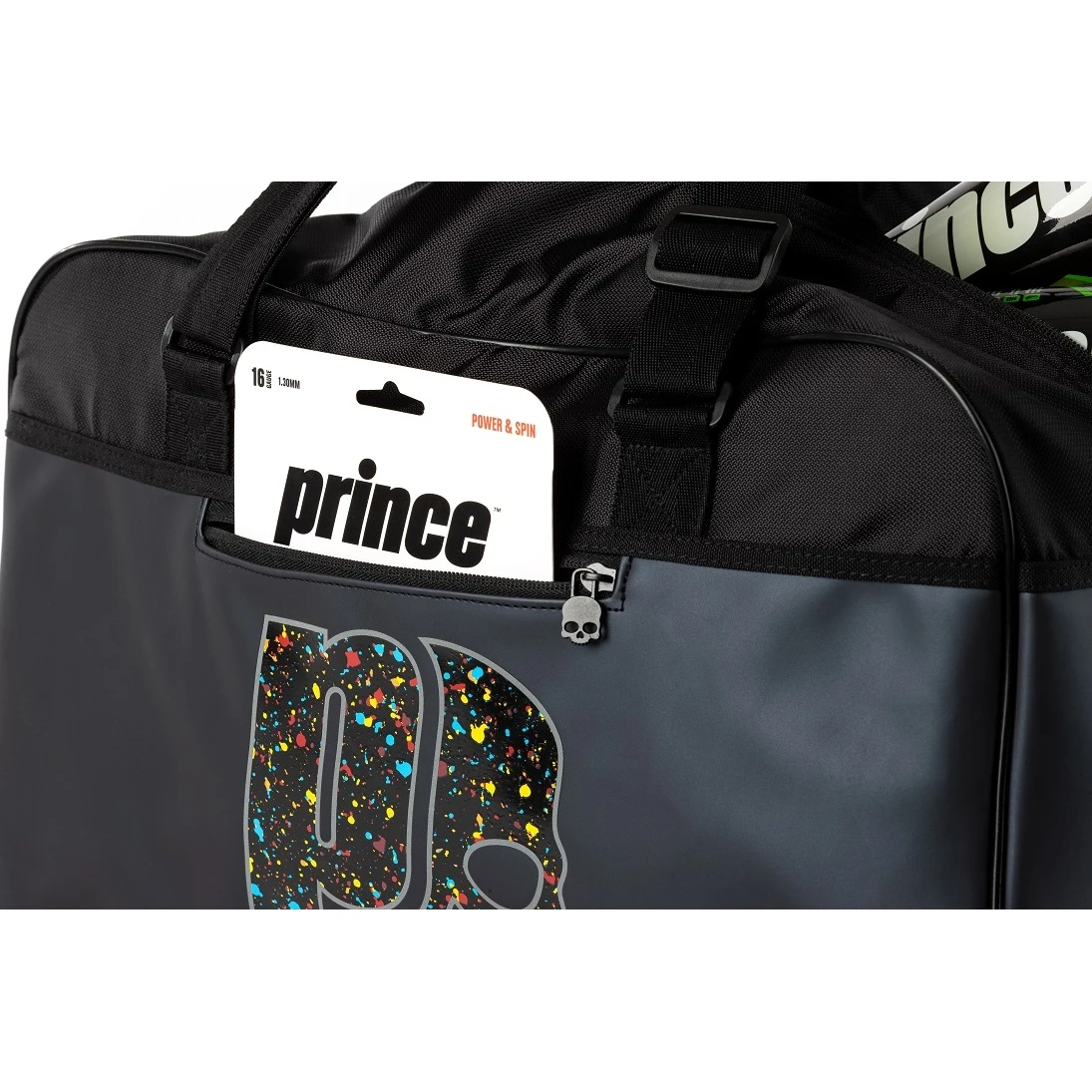 Prince By Hydrogen Sporttasche Spark Duffel (Hauptfach) Schwarz – Bild 5
