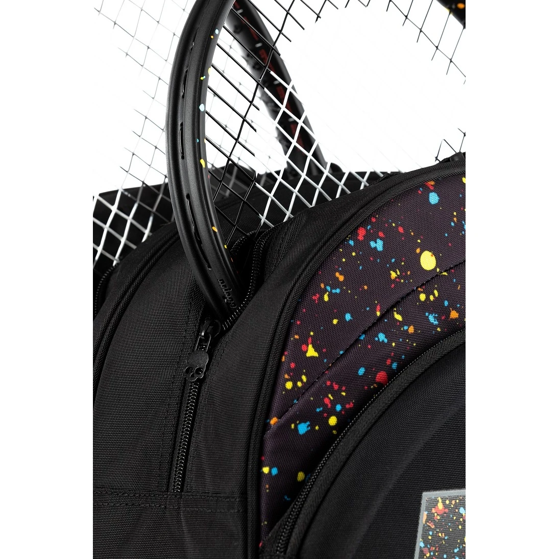 Prince Tennis-Racketbag By Hydrogen Spark Comp 2 (Schlägertasche, 2 Hauptfächer) Schwarz 6er – Bild 2