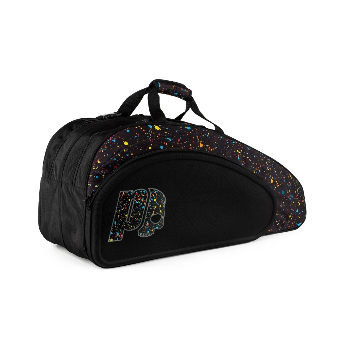 Prince Tennis-Racketbag By Hydrogen Spark Comp 2 (Schlägertasche, 2 Hauptfächer) Schwarz 6er – Bild 3