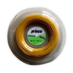 Prince Tennissaite Synthetic Gut Mit Duraflex (Allround+Haltbarkeit) Gold 200m Rolle