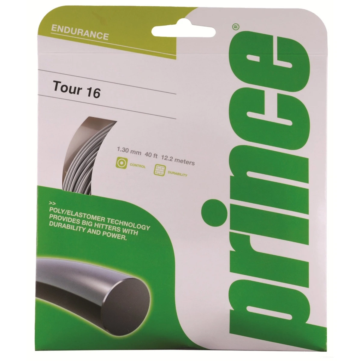 Prince Tennissaite Tour 1.25 Silber 12m Set