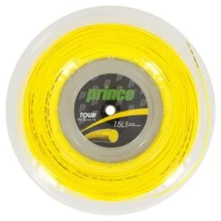Prince Tennissaite Tour XC (Haltbarkeit+Kontrolle) Gelb 200m Rolle