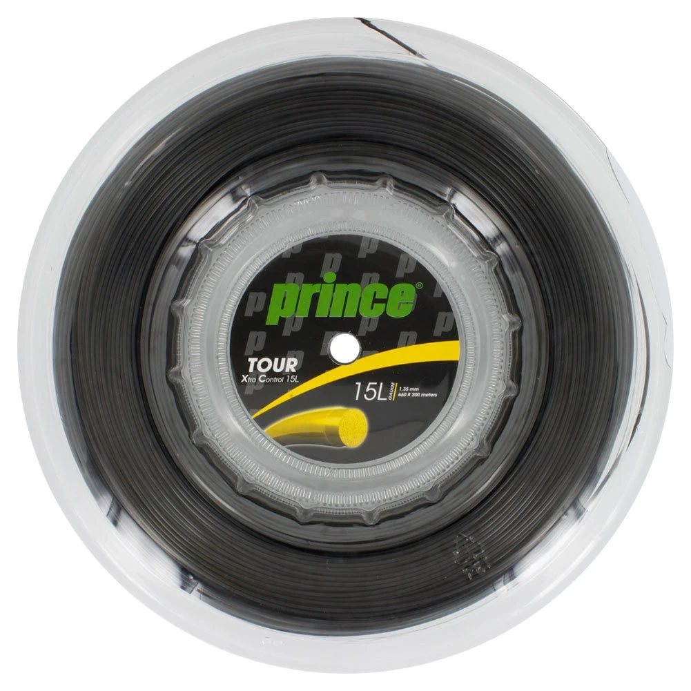 Prince Tennissaite Tour XC 1.22 Schwarz 200m Rolle
