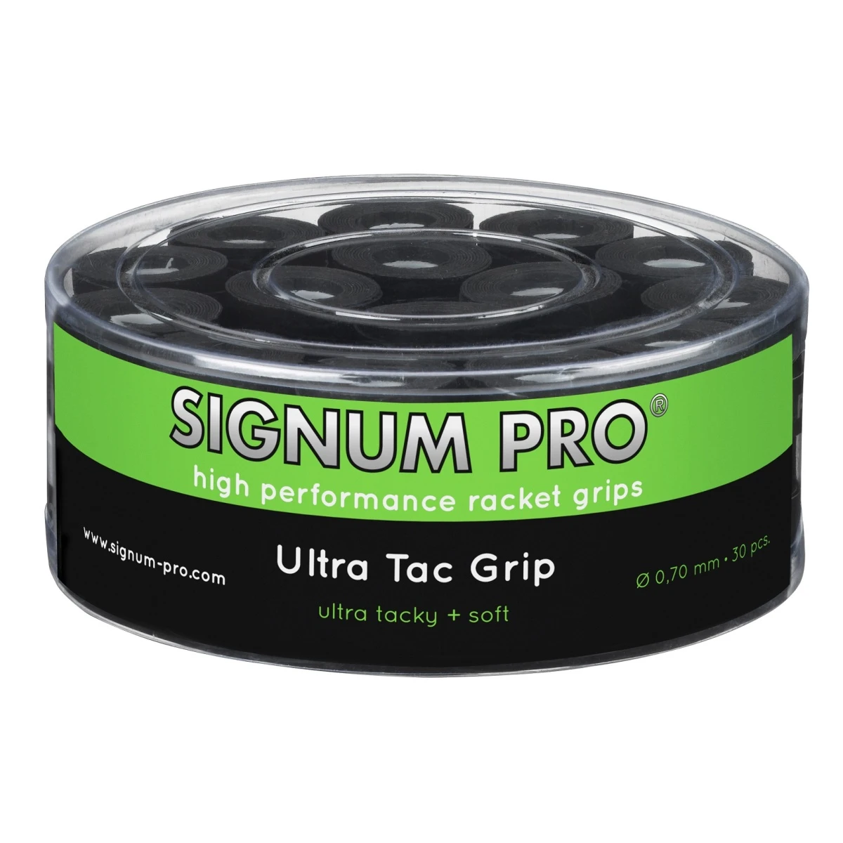 Signum Pro Overgrip Ultra Tac Schwarz 30er Box