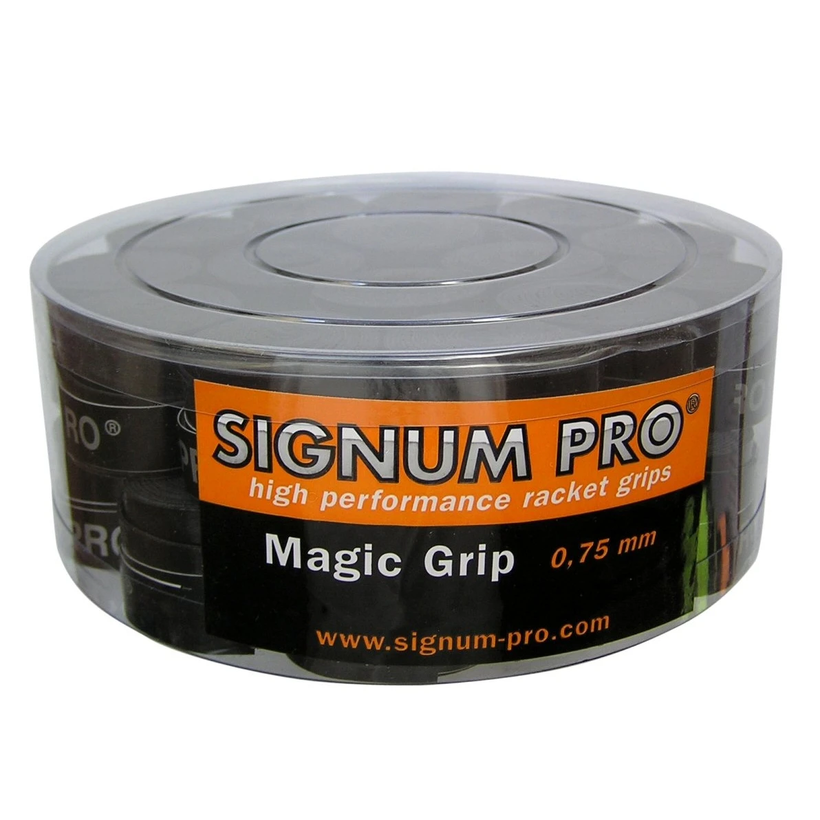 Signum Pro Overgrip Magic 0.75mm Schwarz 30er Box