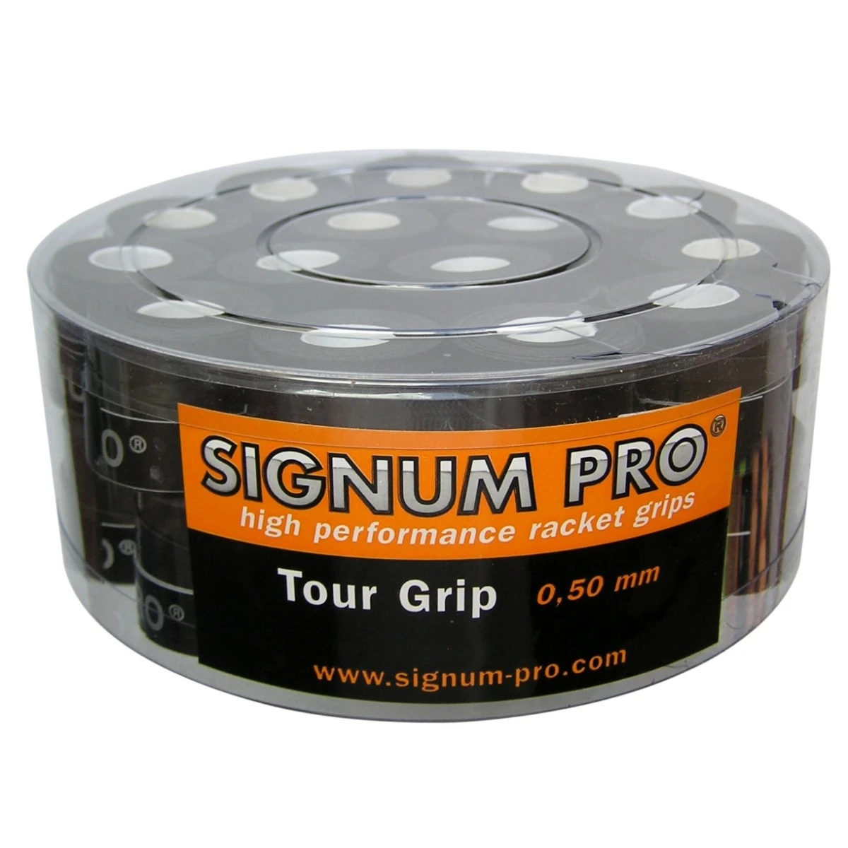 Signum Pro Overgrip Tour 0.5mm Schwarz 30er Box