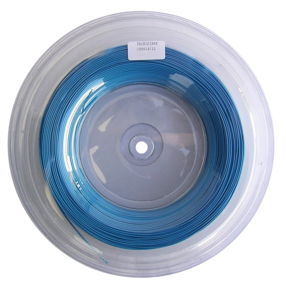 Tecnifibre Tennissaite Razor Code (Haltbarkeit+Spin) Blau 200m Rolle – Bild 3