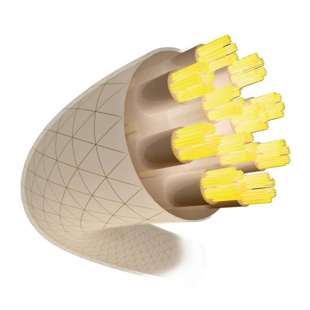 Tecnifibre Tennissaite TGV (Armschonung+Touch) Natur 12m Set – Bild 2