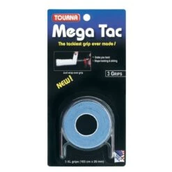 Tourna Overgrip Mega Tac Blau 3er