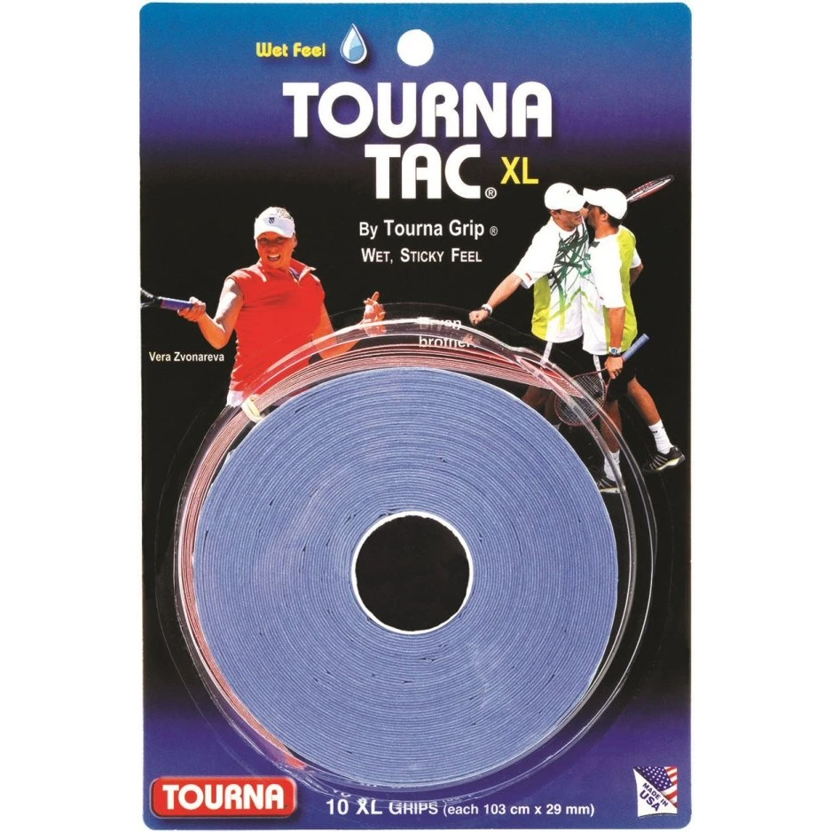 Tourna Overgrip Tac XL Blau 10er Rolle