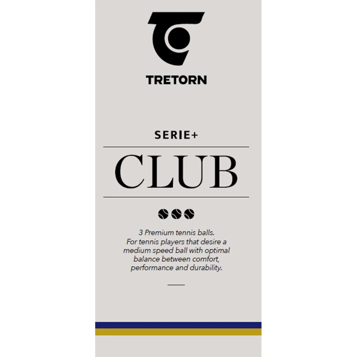 Tretorn Serie+ Plus Club (weicher Kautschukkern) Tennisbälle 18x4er Karton