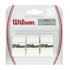 Wilson Overgrip Pro Sensation 0.4mm Weiss 3er