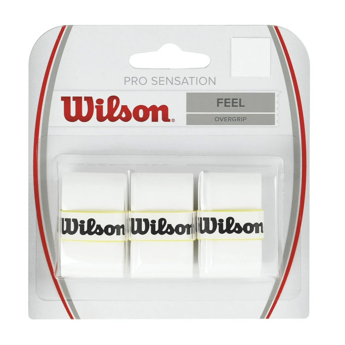 Wilson Overgrip Pro Sensation 0.4mm Weiss 3er