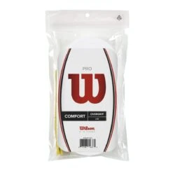 Wilson Overgrip Pro 0.6mm (Komfort/glatt/leicht Haftend) 30er Clip-Beutel