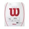 Wilson Tennissaite Revolve (Spin+Haltbarkeit) Weiss 12m Set
