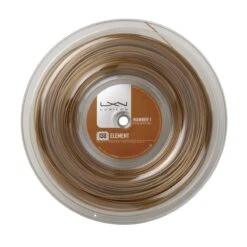 Luxilon Tennissaite Element (Haltbarkeit+Touch) Bronze 200m Rolle