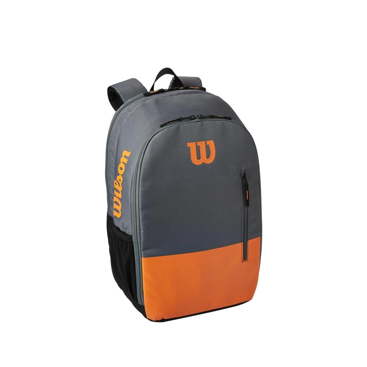 Wilson Rucksack Team (Haupt- Und Schlägerfach - Bis 2 Schläger) Grau/orange – Bild 2