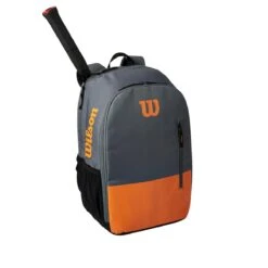 Wilson Rucksack Team (Haupt- Und Schlägerfach - Bis 2 Schläger) Grau/orange