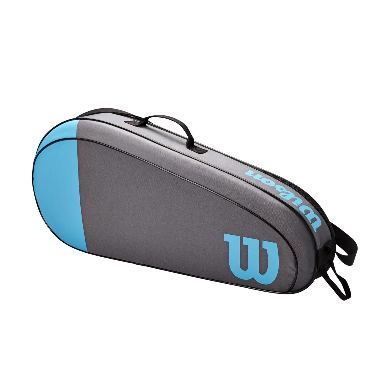 Wilson Tennis-Racketbag Team (Schlägertasche, 1 Hauptfach) Grau/blau 3er – Bild 2