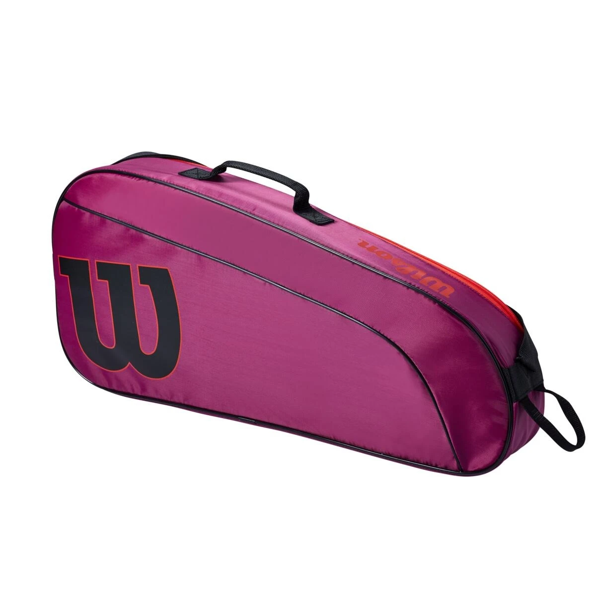 Wilson Kinder-Racketbag Team JR (Schlägertasche, 1 Hauptfach) Violett 3er – Bild 2