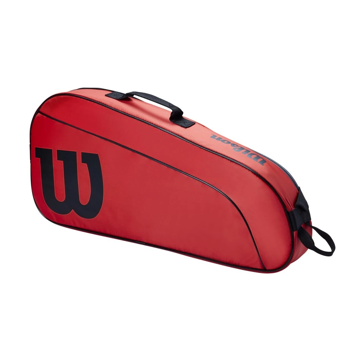 Wilson Tennis-Racketbag Team Junior (Schlägertasche, 1 Hauptfach) Rot 3er – Bild 2