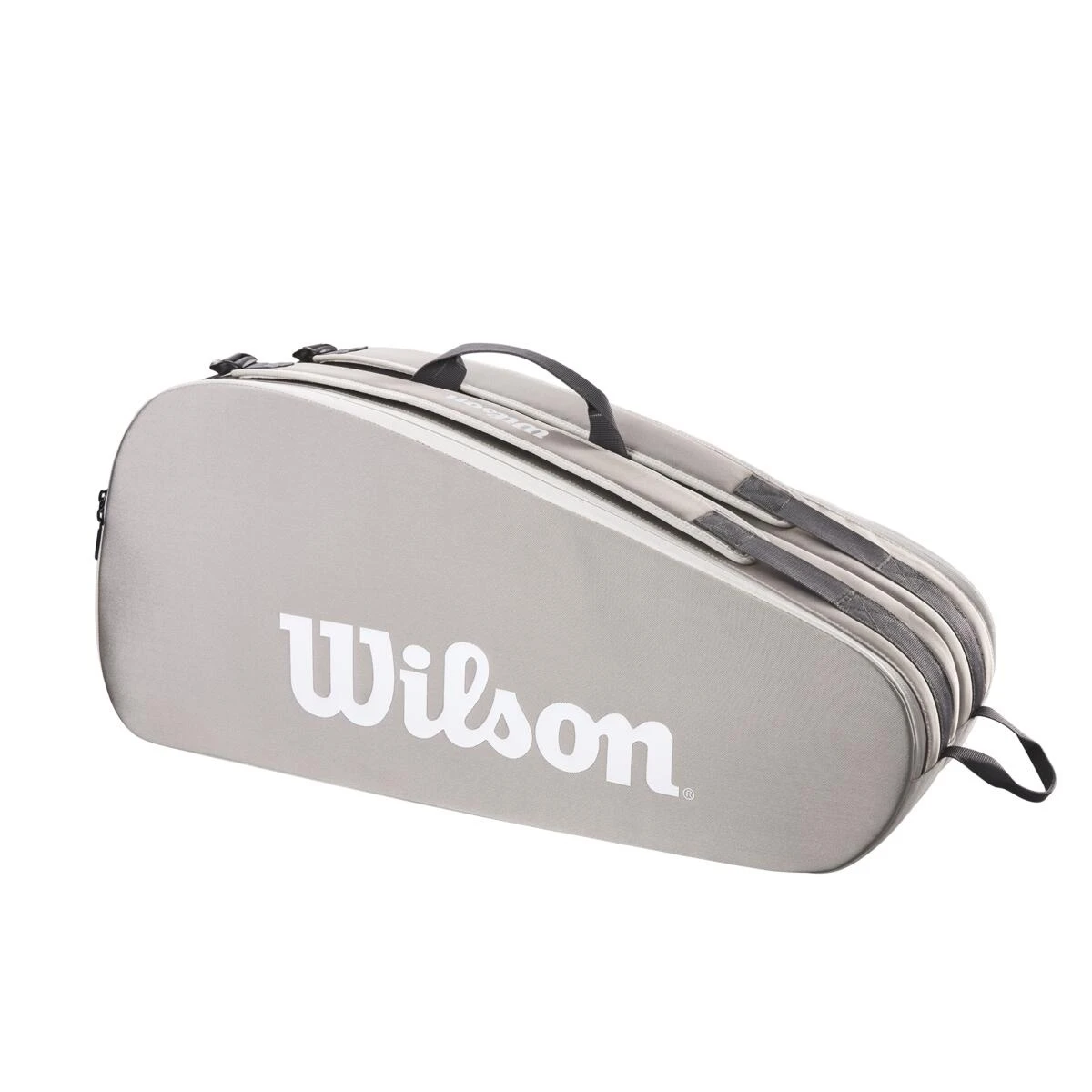 Wilson Tennis-Racketbag Tour (Schlägertasche, 2 Hauptfächer) 2023 Grau 6er – Bild 3