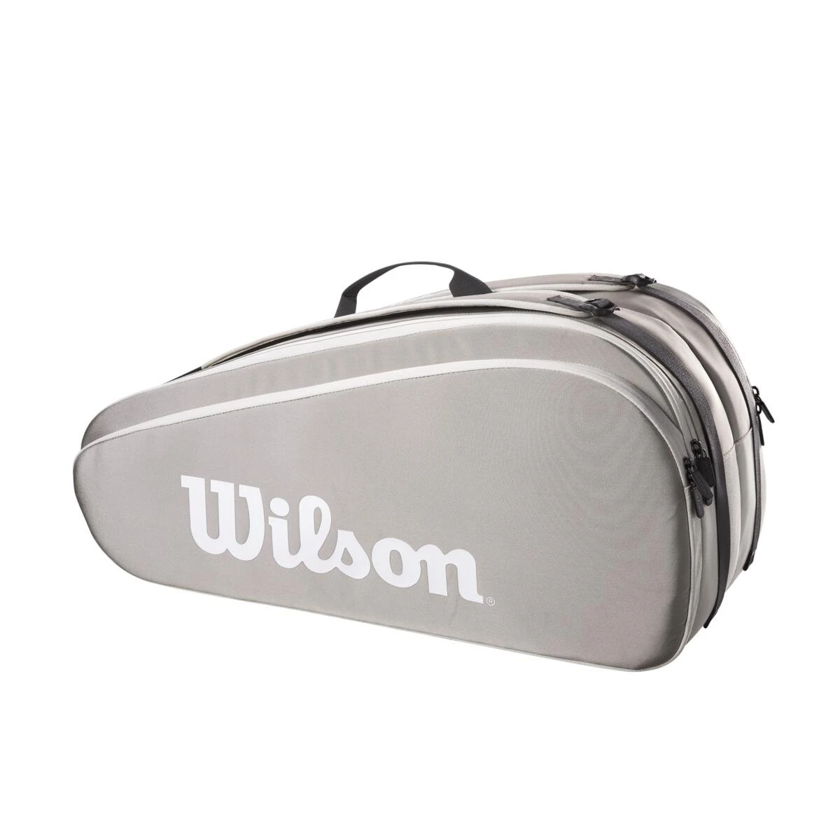 Wilson Tennis-Racketbag Tour (Schlägertasche, 2 Hauptfächer) 2023 Grau 6er