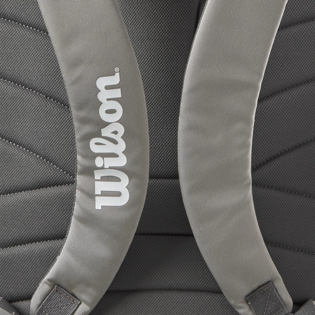 Wilson Tennis-Rucksack Tour (Haupt+Schlägerfach, Schuhfach) 2023 Grau – Bild 4