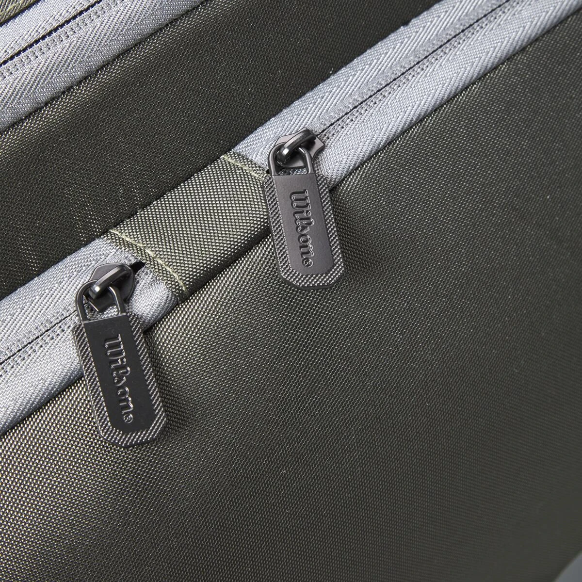 Wilson Tennis-Racketbag Tour (Schlägertasche, 2 Hauptfächer) 2023 Dunkelgrün 12er – Bild 8