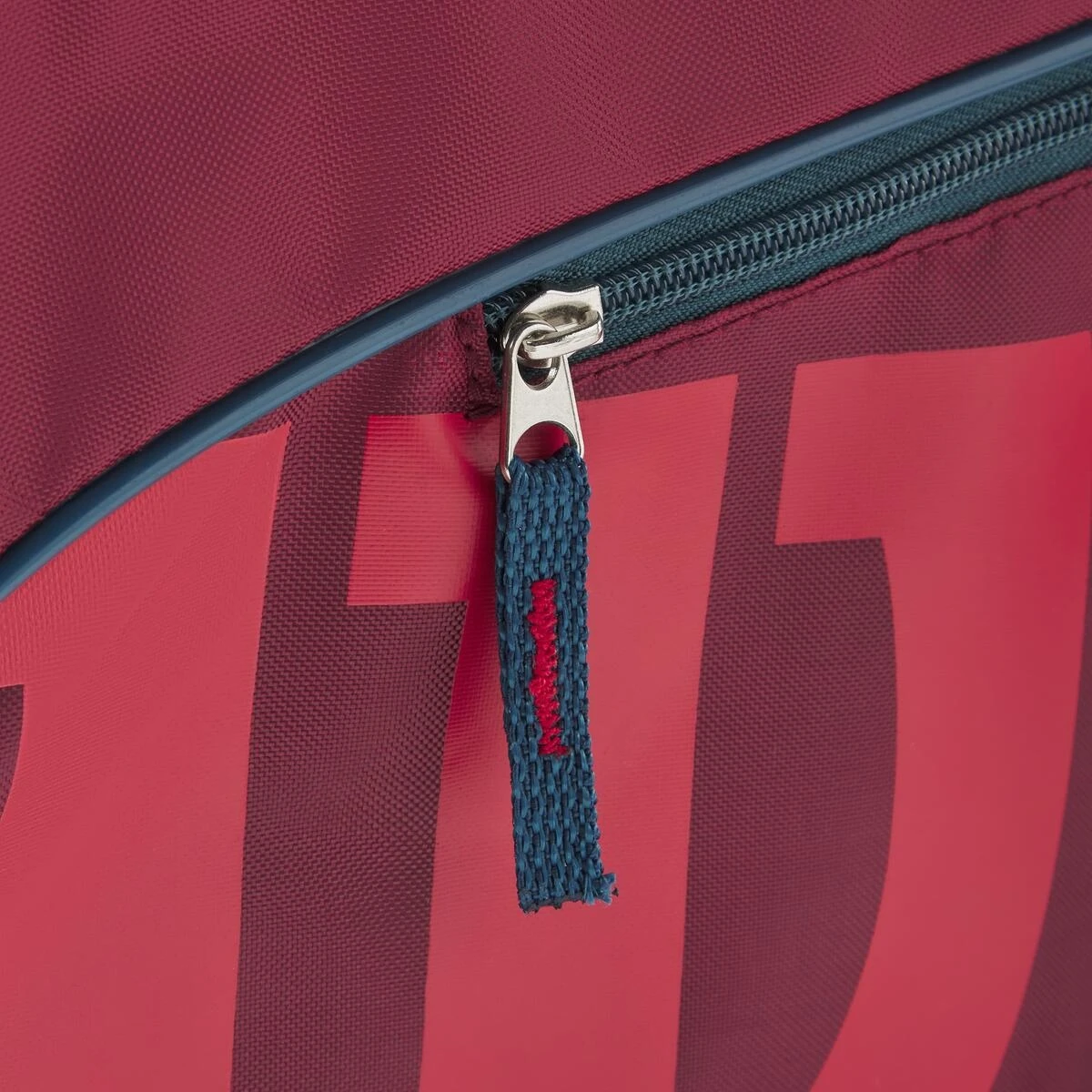 Wilson Tennis-Racketbag Kinder/Junior (Schlägertasche, 1 Hauptfach) 2023 Rot 3er – Bild 6