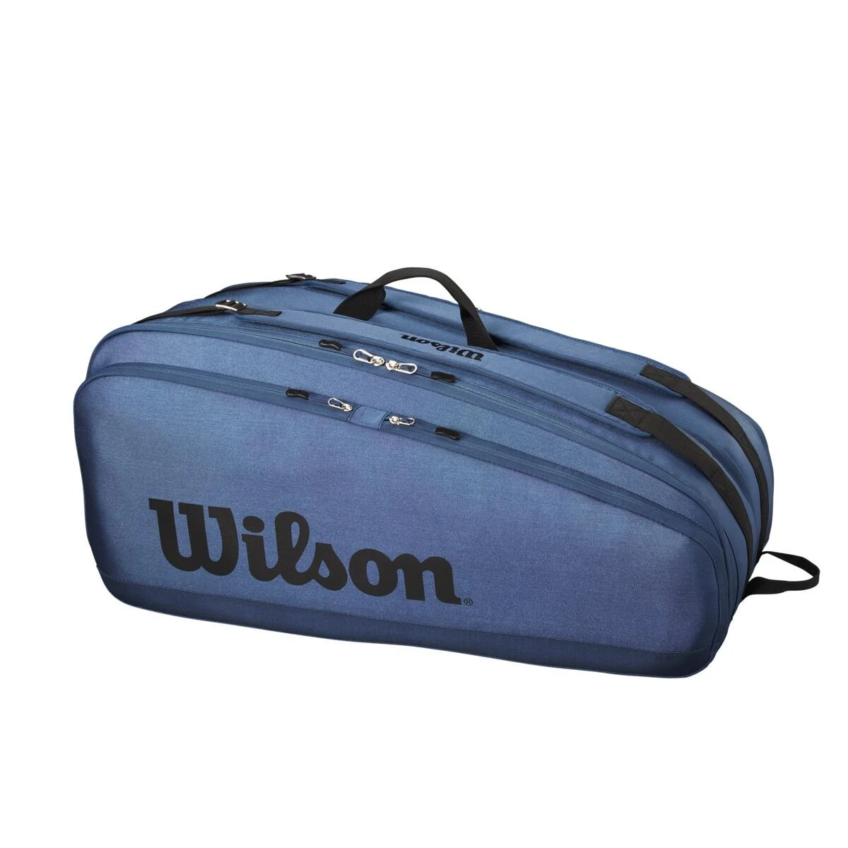 Wilson Tennis-Racketbag Ultra Tour (Schlägertasche, 2 Hauptfächer) 2023 Blau 12er – Bild 3