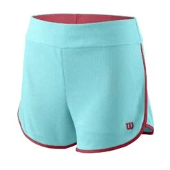 Wilson Tennishose Short Core 3.5in Kurz Hellblau Mädchen
