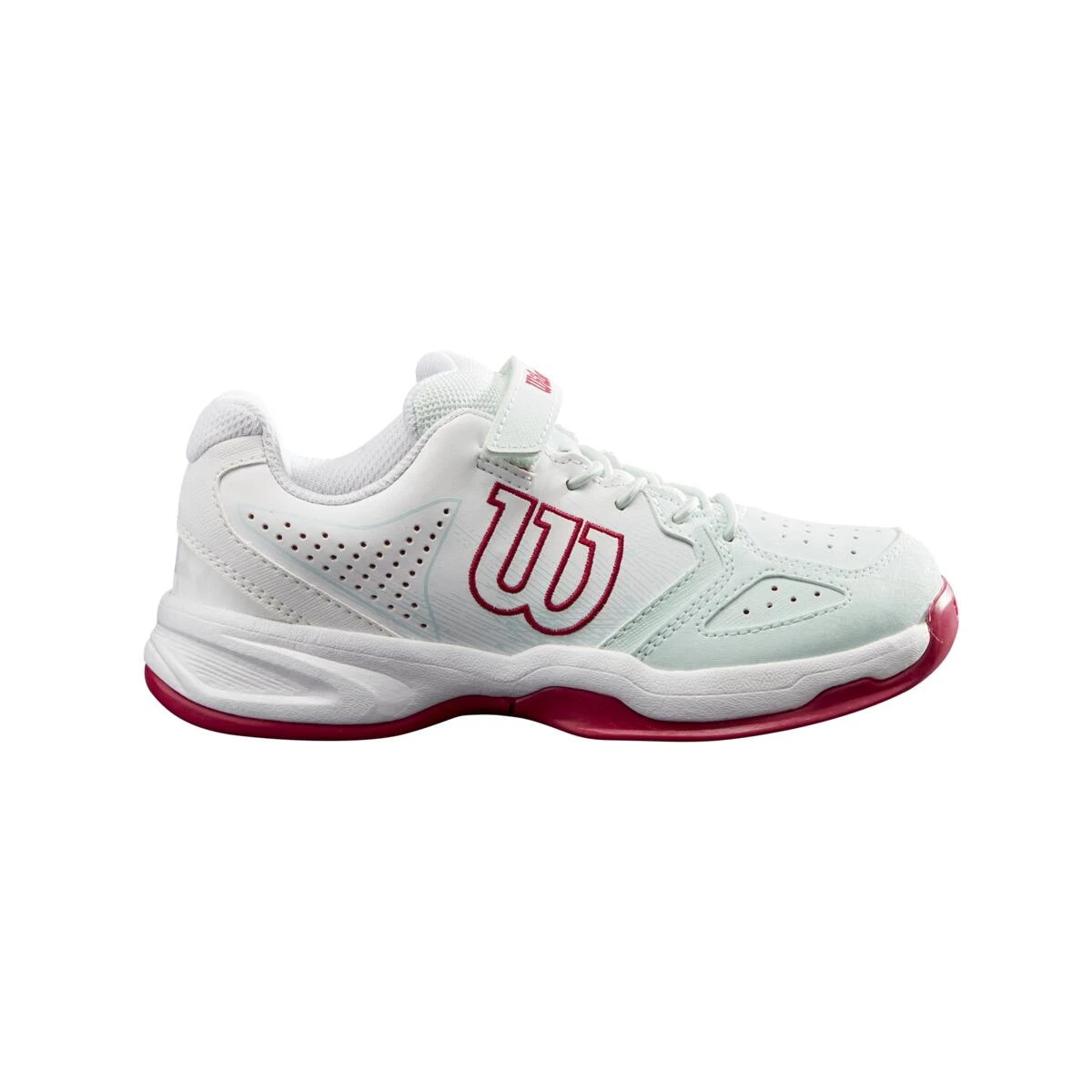 Wilson Tennisschuhe Kaos Klett Allcourt Weis Kleinkinder – Bild 3