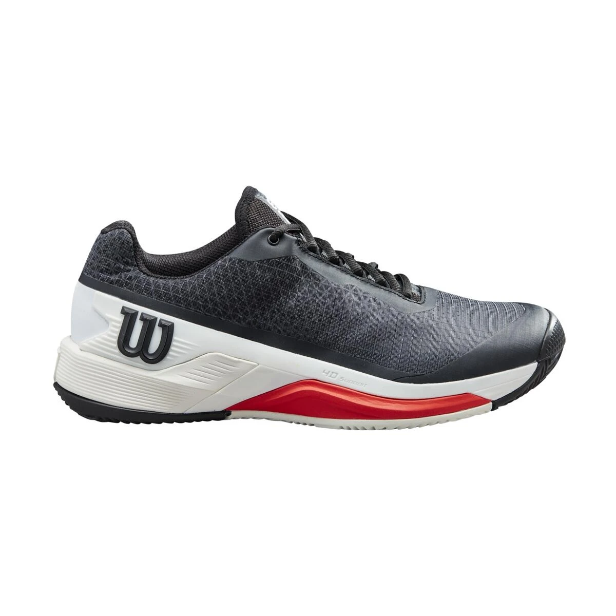 Wilson Tennisschuhe Rush Pro 4.0 Clay/Sandplatz Schwarz Herren – Bild 2