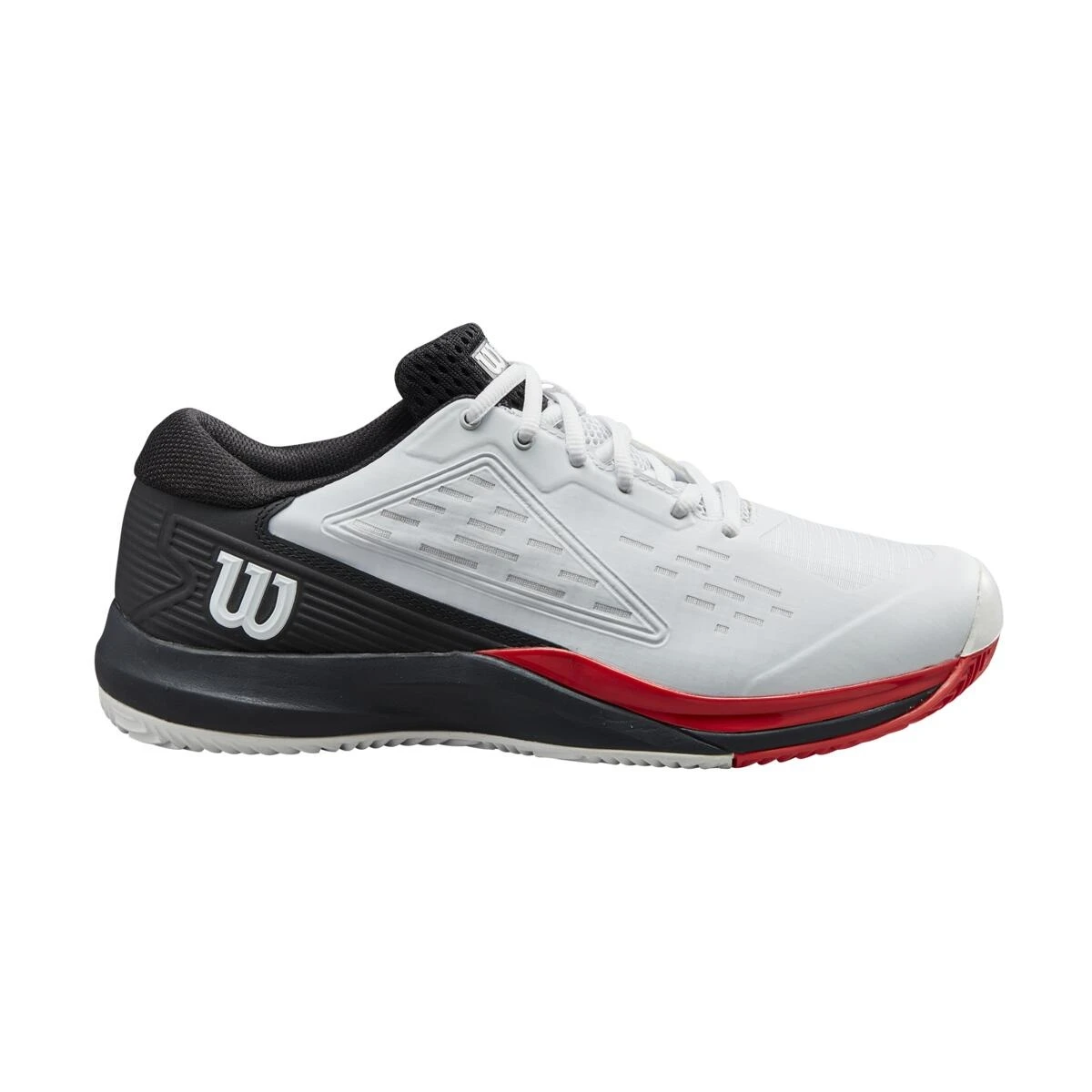 Wilson Tennisschuhe Rush Pro Ace Clay/Sandplatz Weiss/rot Herren – Bild 3