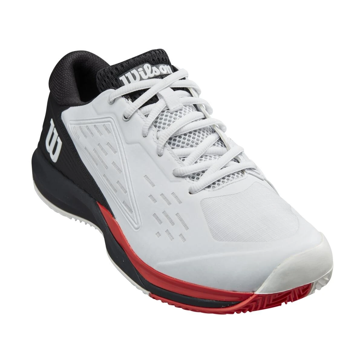 Wilson Tennisschuhe Rush Pro Ace Clay/Sandplatz Weiss/rot Herren