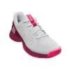 Wilson Tennisschuhe Rush Pro L Allcourt 2023 Weiss/weinrot Kinder