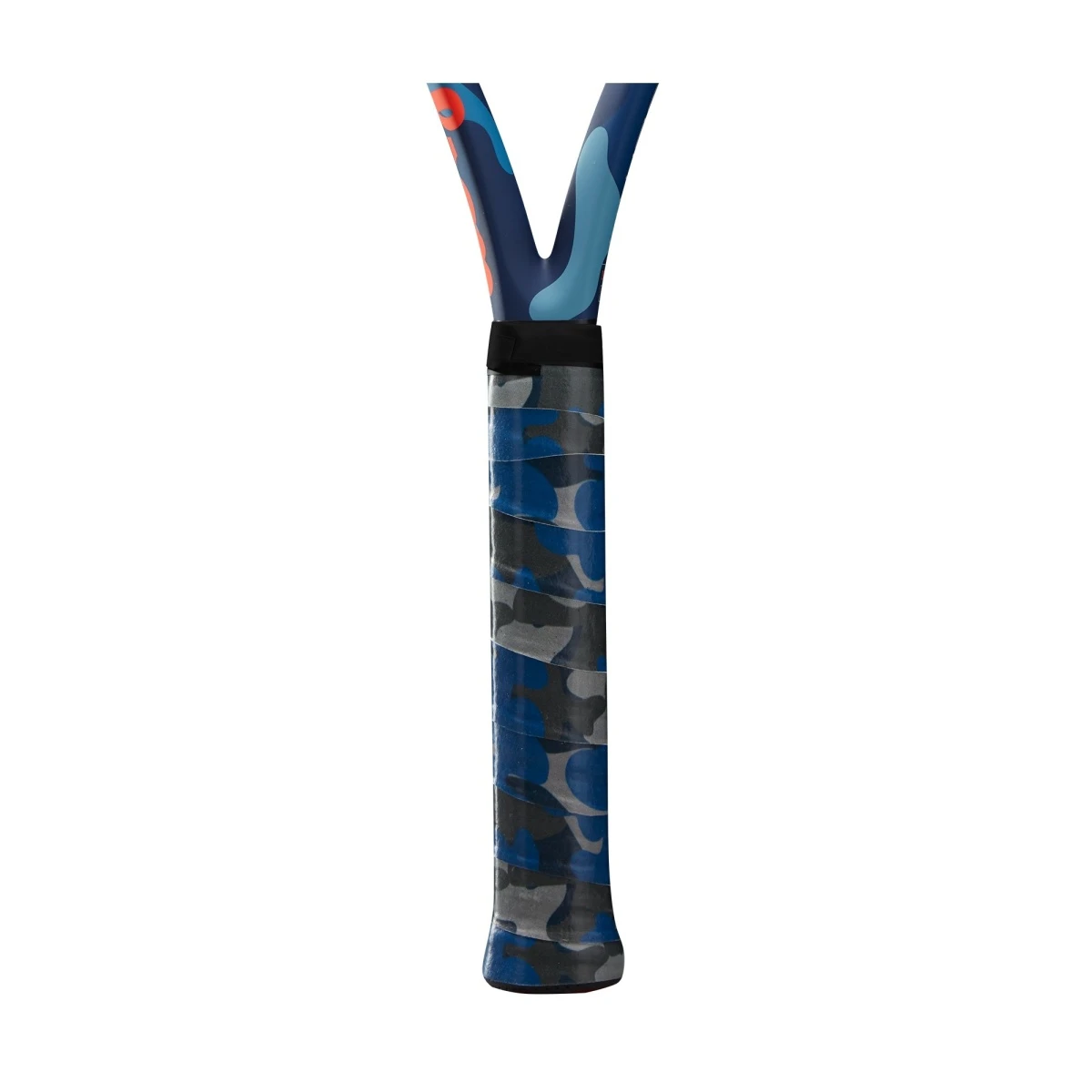 Wilson Overgrip Camo 0.6mm Blau 3er – Bild 3